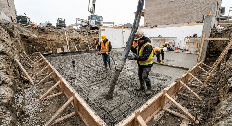 Basement Concrete Installation in Zeeland, MI