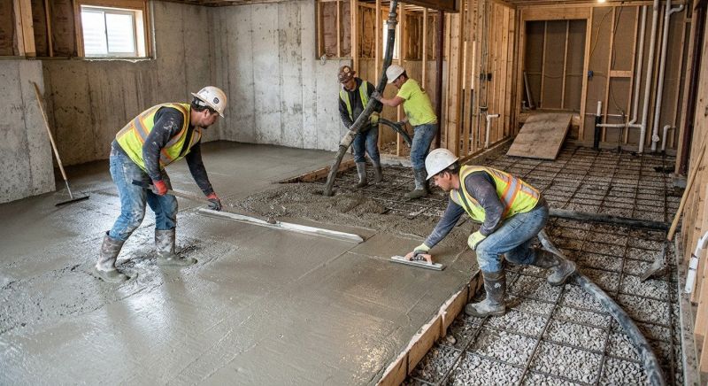 Basement Slab Installation in Grand Rapids, MI