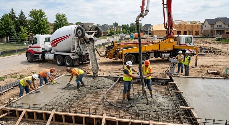 Cement Pouring Service in Grand Rapids, MI
