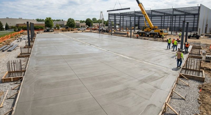 Commercial Slab Construction in Jenison, MI
