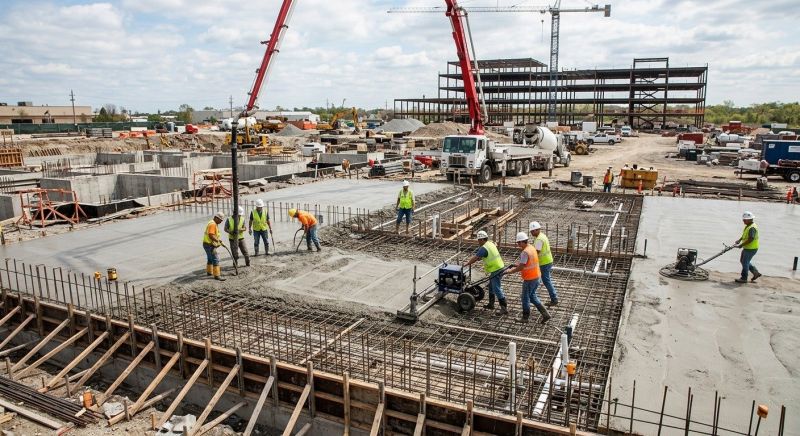 Commercial Slab Construction in Spring Lake, MI