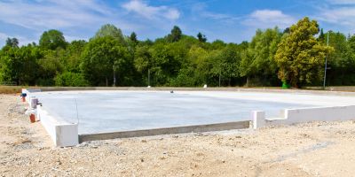Commercial Slab Installation in Coopersville, MI
