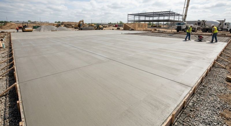 Commercial Slab Installation in Wyoming, MI