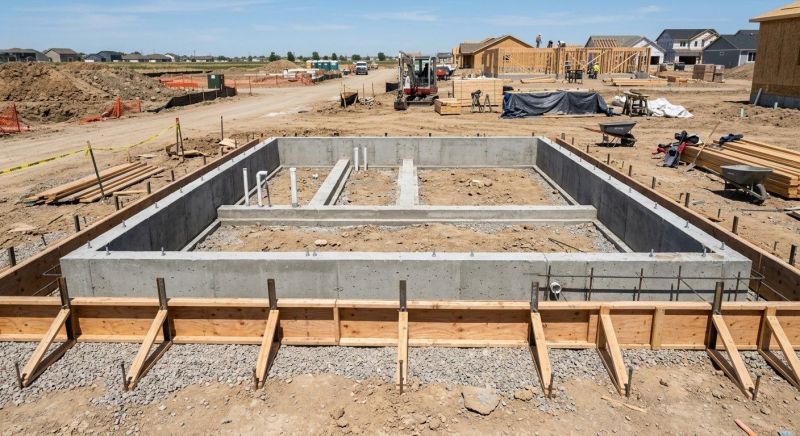 Concrete Foundation Installation in Wayland, MI