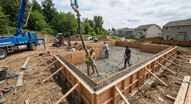 Foundation Construction in Dorr, MI