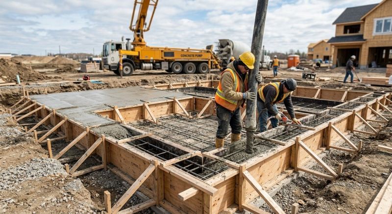 Foundation Construction in Middleville, MI