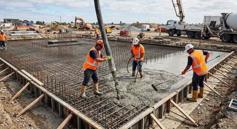 Foundation Wall Pouring in Spring Lake, MI