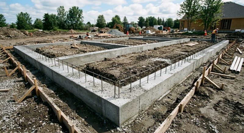 House Footing Construction in Grand Rapids, MI