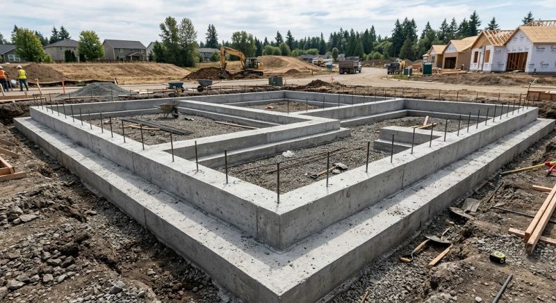 House Footing Construction in Grand Rapids, MI