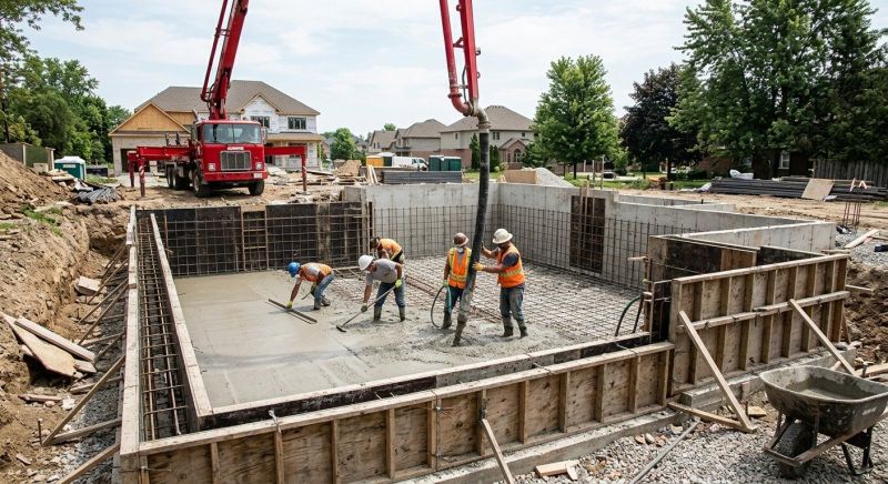 Basement Slab Installation