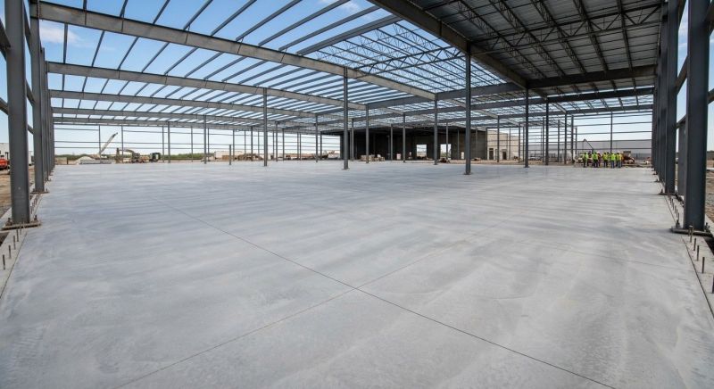 Commercial Slab Installation in Hudsonville, MI